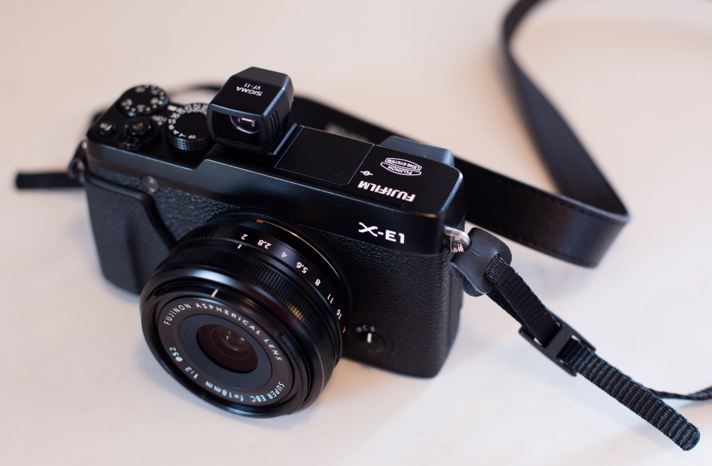 X-E1 with Optical Viewfinder