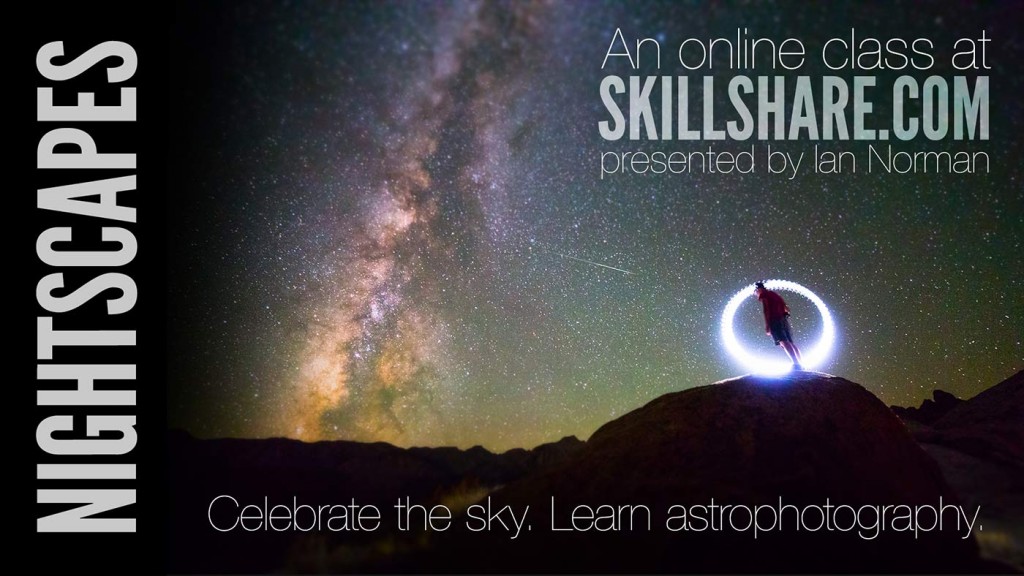 Nightscapes Skillshare Class Promo Poster