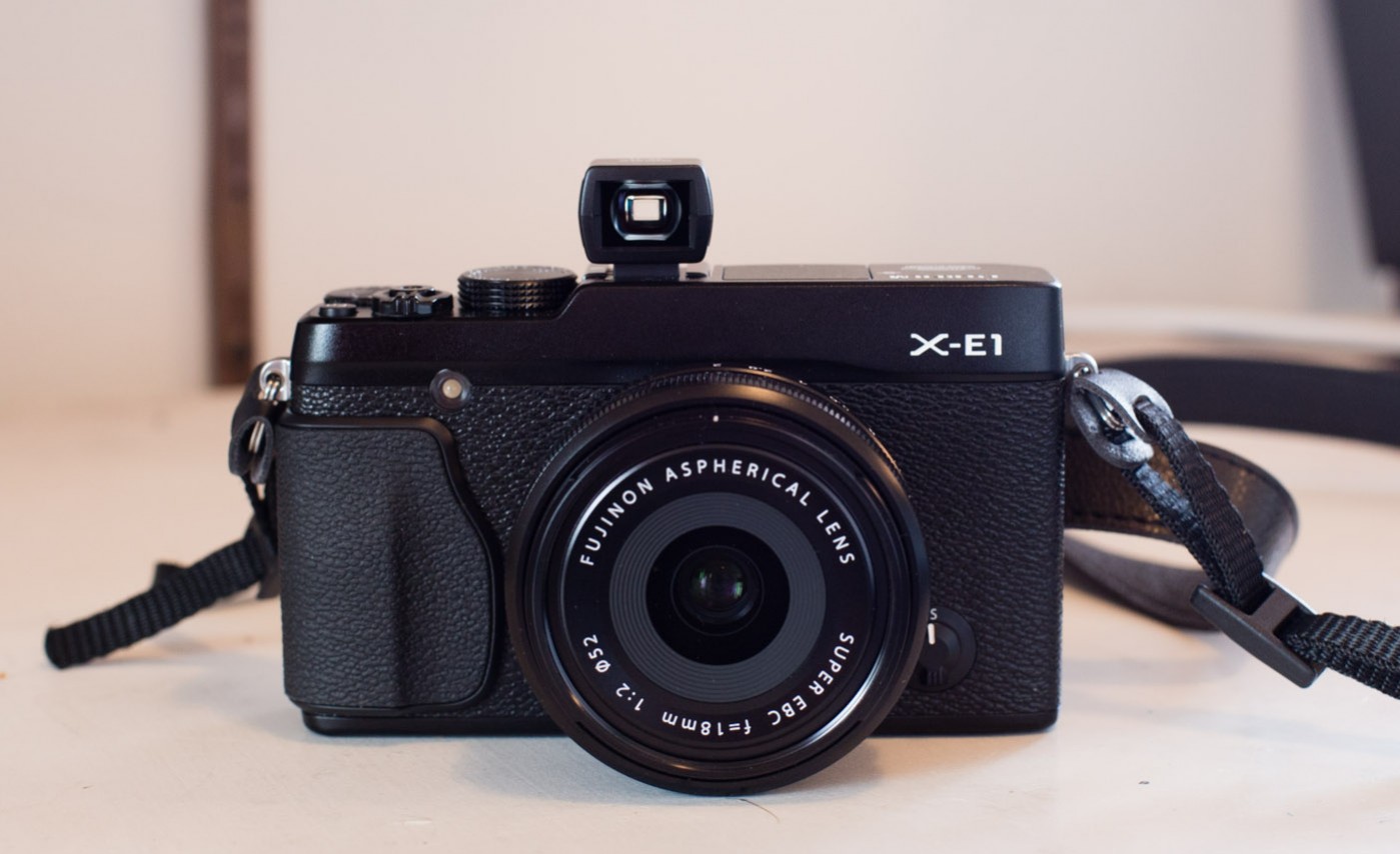 Fujifilm X-E1 with the Sigma VF-11 Optical Viewfinder