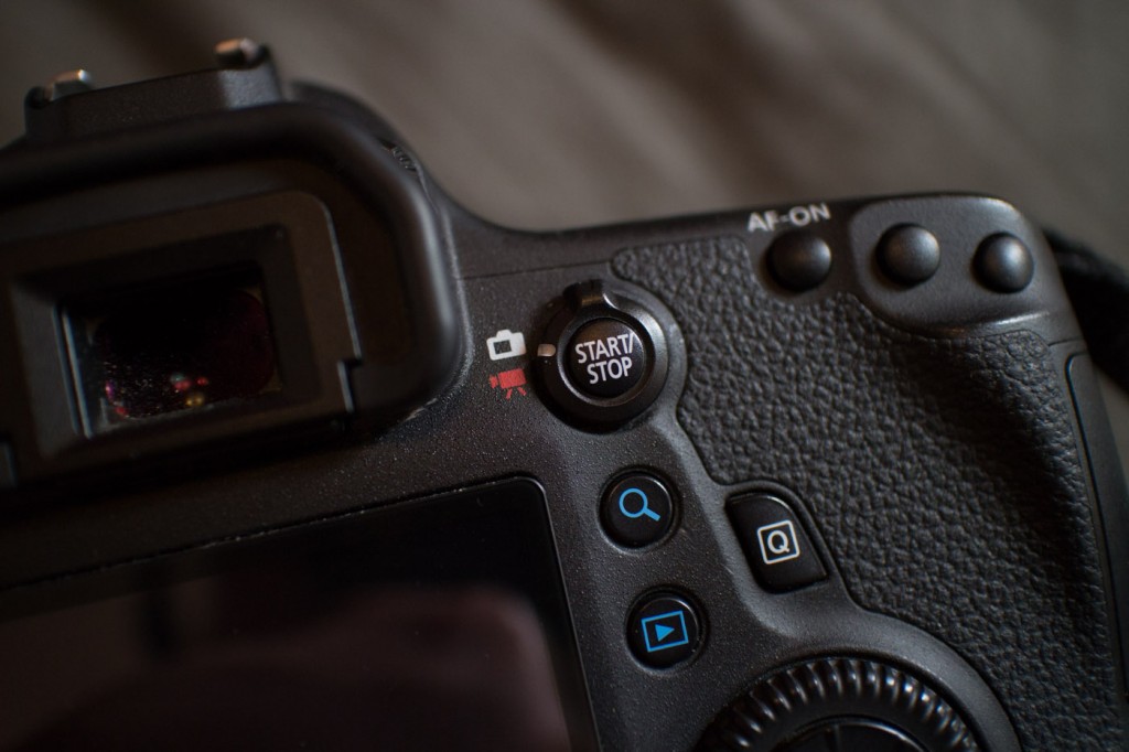 Canon EOS 6D Rear Buttons