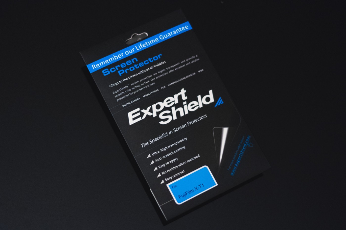 Expert Shield screen protector for Fuji X-T4 Glass