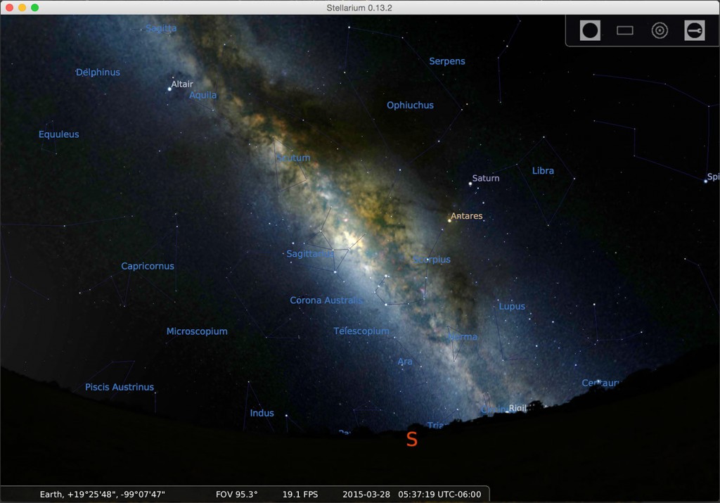 How to Find the Milky Way Lonely Speck
