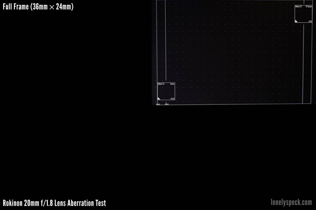 Aberration Test Pattern Rokinon 20mm f/1.8 Astrophotography Review: Joshua Tree National Park ...