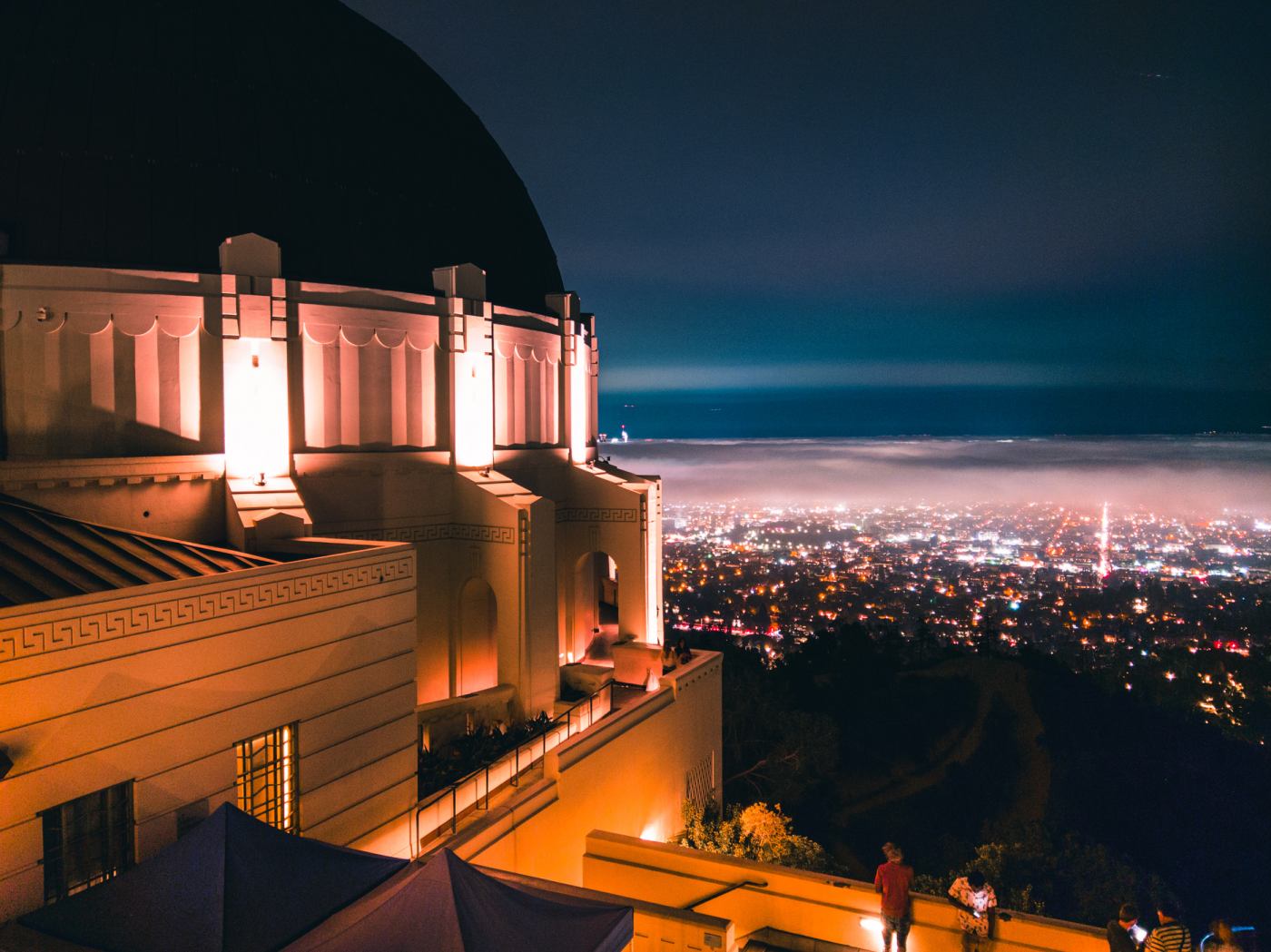 Griffith Observatory, Los Angeles. HTC U11. 2s, f/1.7, ISO 100