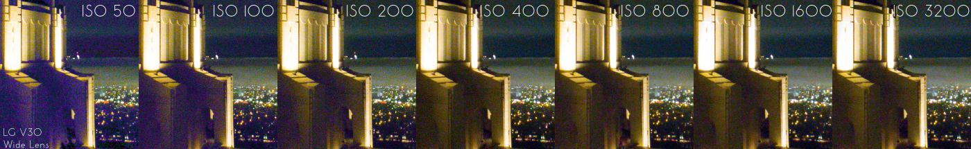 LG V320 ISO Invariance Test (Wide Angle Lens Camera)