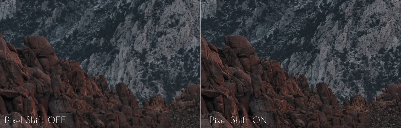 Pentax K-1 Pixel Shift Test Frame 100 Percent Crop