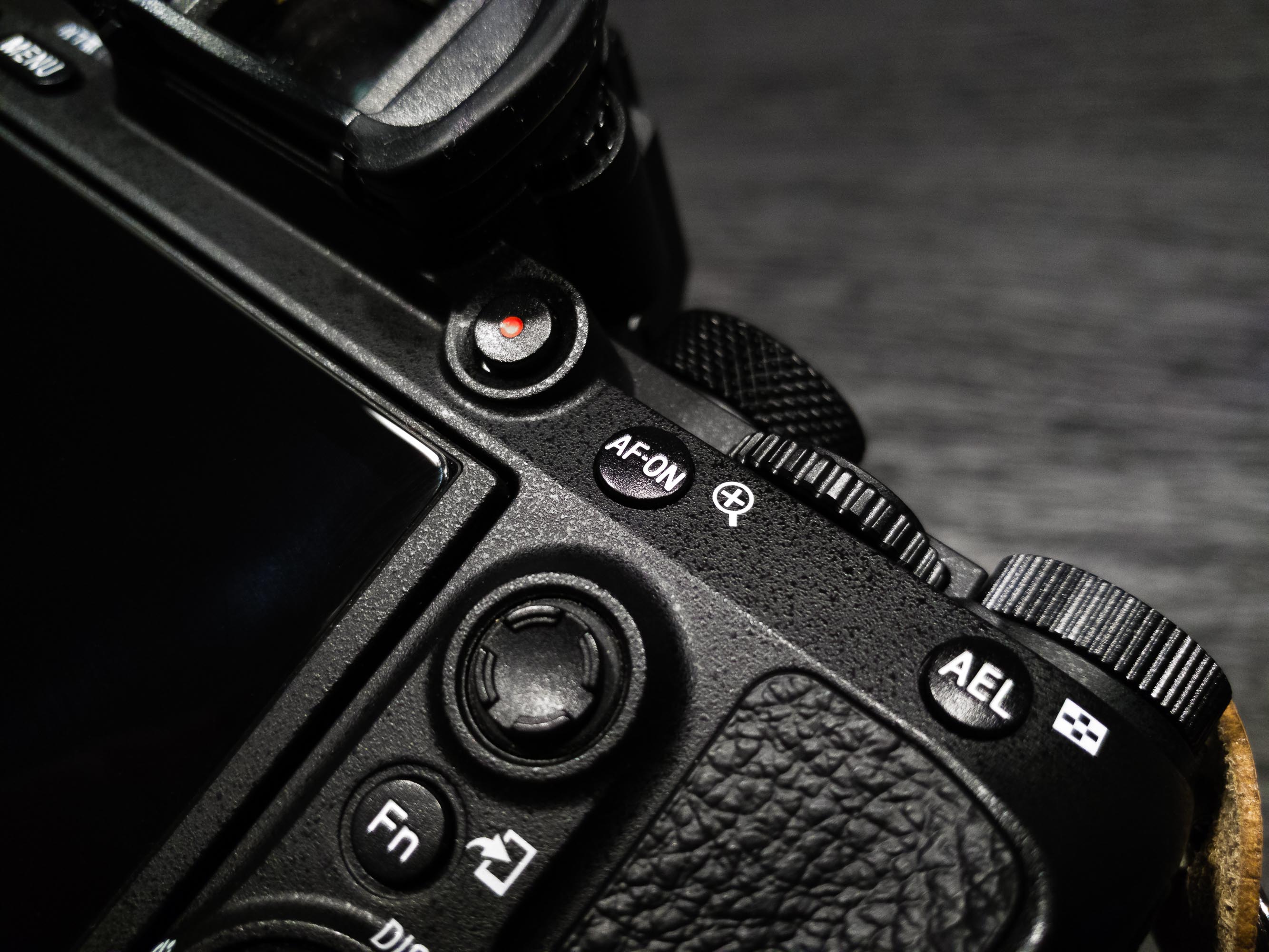 Sony a7III AF-ON and Record Button
