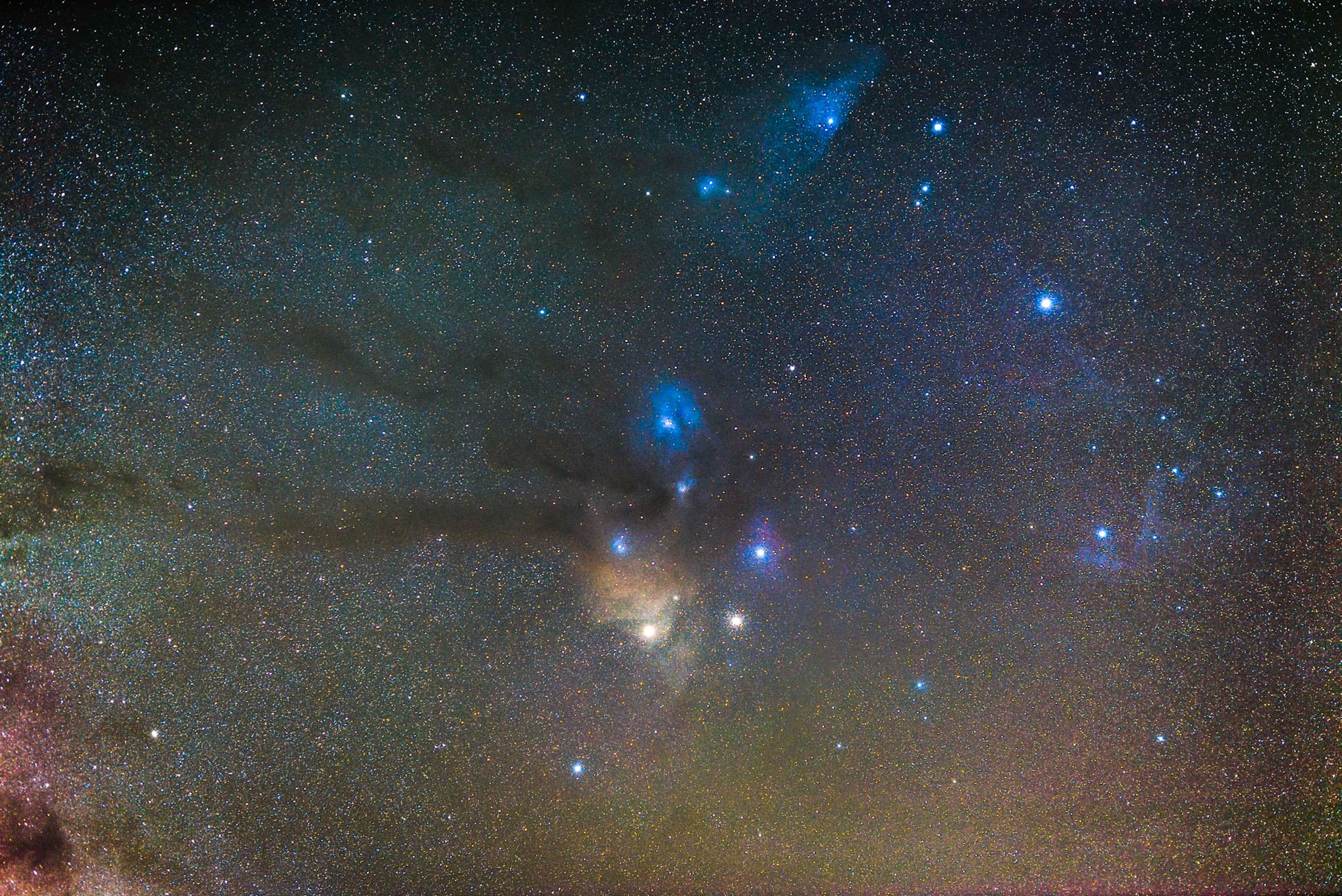 Rho Ophiuchi and Antares shot on the Sigma 105mm f/1.4 DG HSM Art Lens