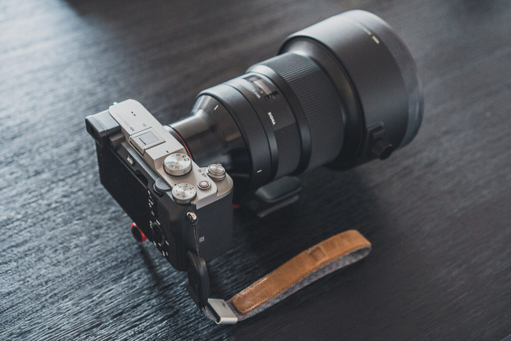 Sigma 105mm f/1.4 Art Lens on a Sony a7C Camera